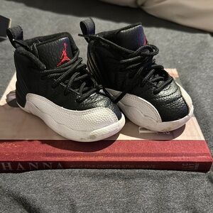 Kids Black and White Sneakers